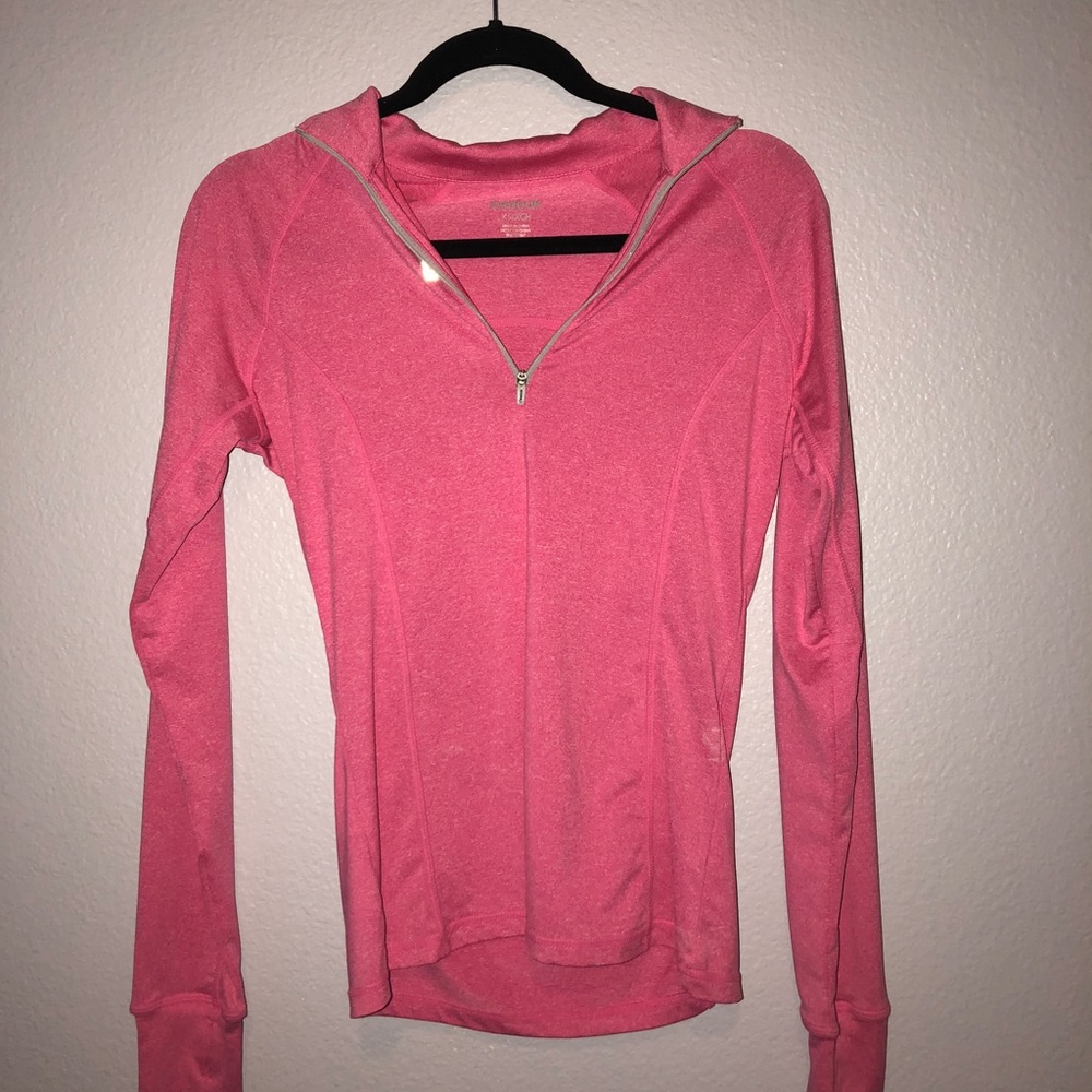 Pink workout jacket